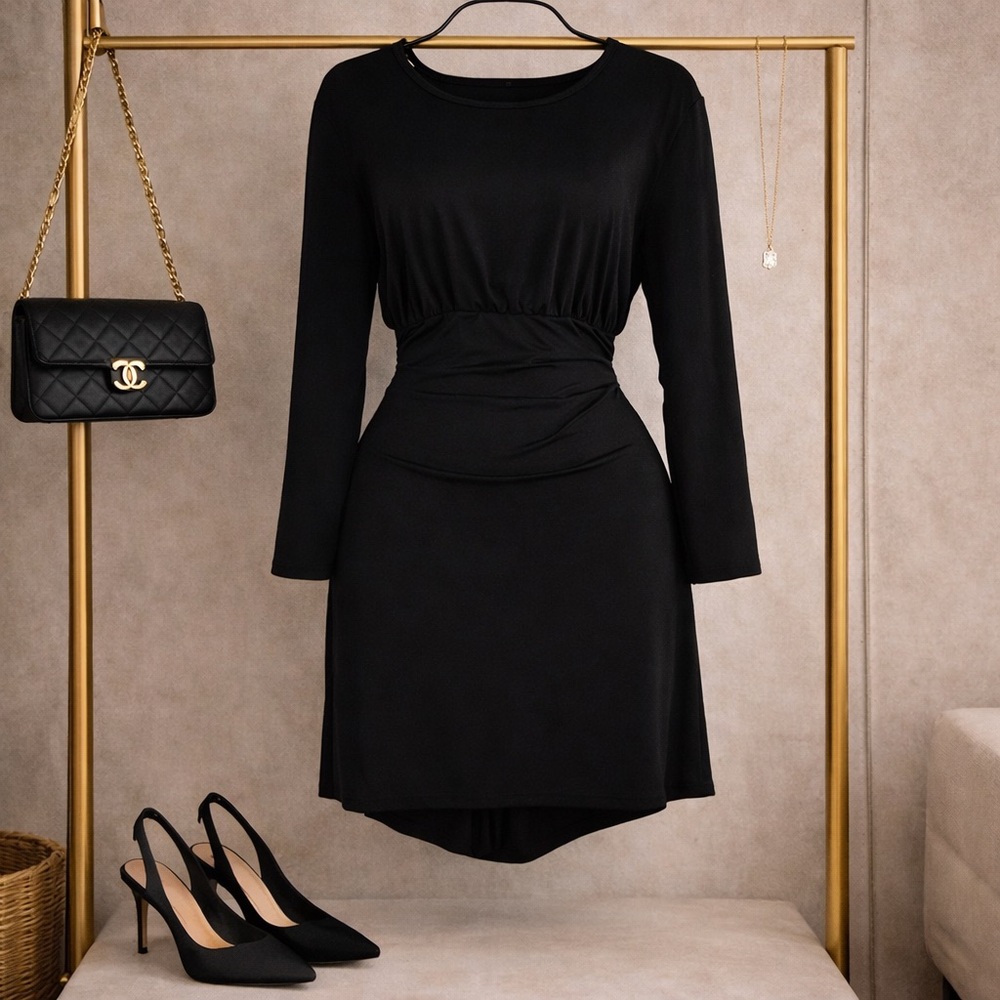 ❤️ 3 FOR $20 DRESS SALE ❤️ Elegant Black Dress